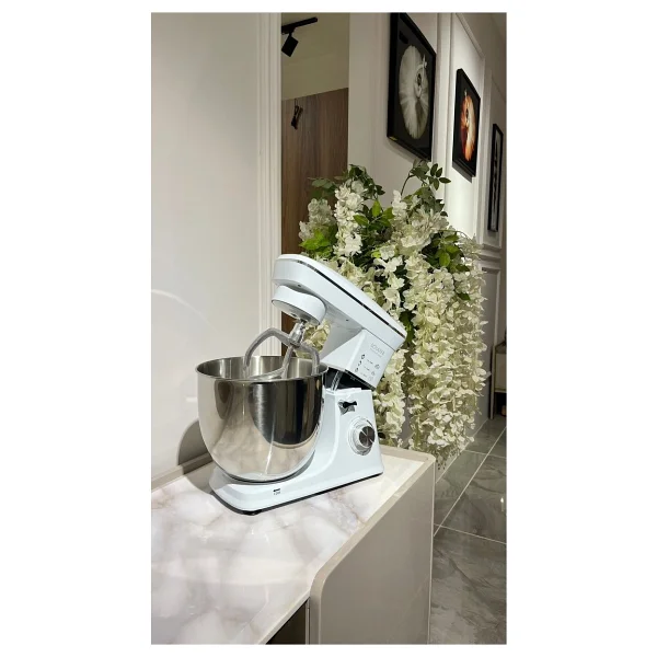 Schafer Prochef Touch 1500 W Beyaz 5 lt Stand Mikser - Görsel 2