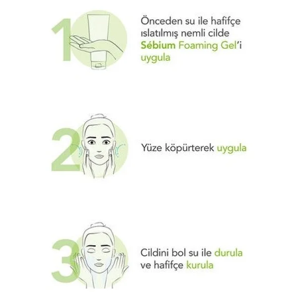 Bioderma Sebium Foaming Gel 500 ml Yüz Temizleme Jeli - Görsel 4