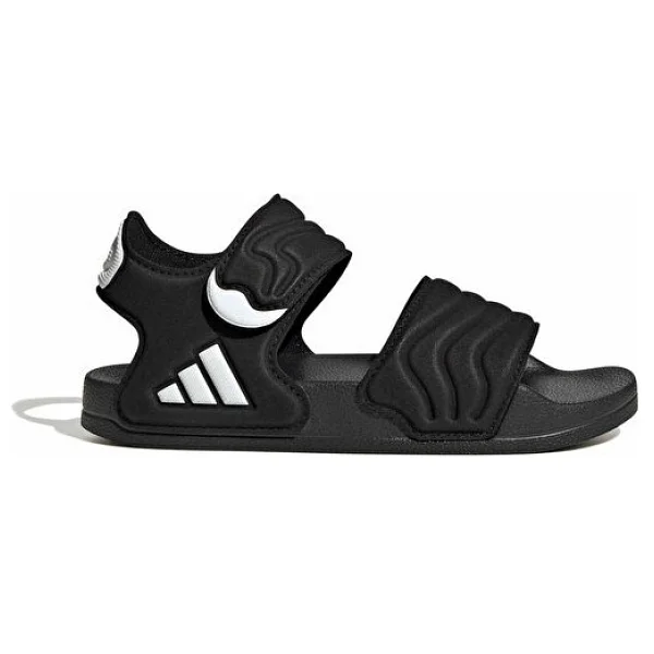 Adidas Adilette 3 HQ0114 Siyah Çocuk Sandalet - Görsel 9