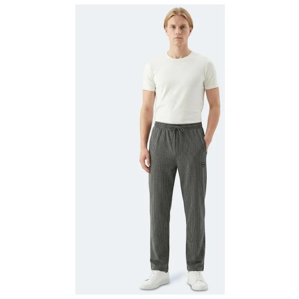 Slazenger Nıkıta 2 Li Set Erkek Siyah - Bej Eşofman Altı - Görsel 8
