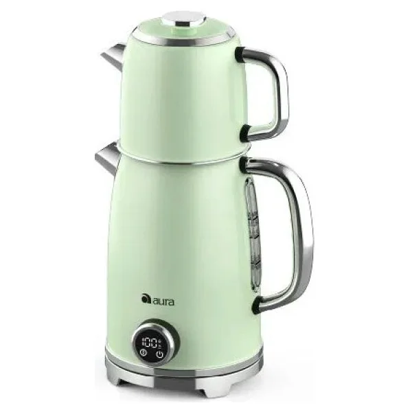 Aura Retro AU1001Y 1850 W Mint Çay Makinesi - Görsel 3