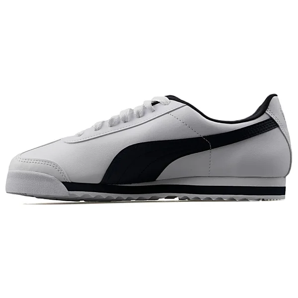 Puma Roma Basic 353572-12 Beyaz-Lacivert Erkek Spor Ayakkabı - Görsel 3