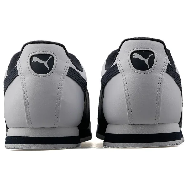 Puma Roma Basic 353572-12 Beyaz-Lacivert Erkek Spor Ayakkabı - Görsel 4