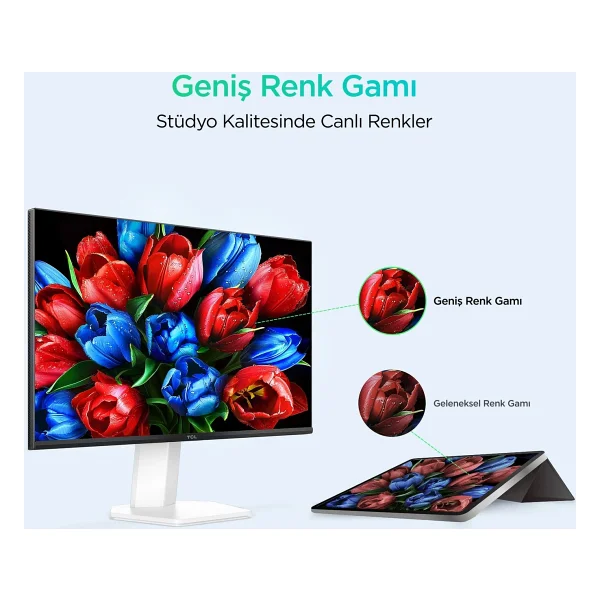 TCL 25G54 Mini 24.5" 5 ms Full HD IPS 144 Hz Monitör - Görsel 6