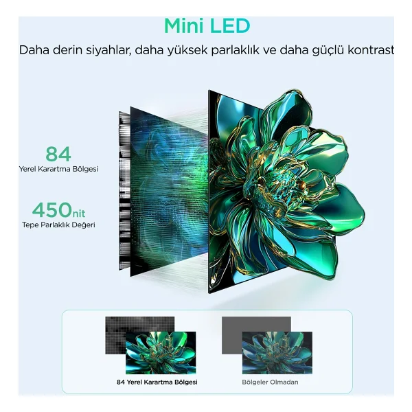 TCL 25G54 Mini 24.5" 5 ms Full HD IPS 144 Hz Monitör - Görsel 8