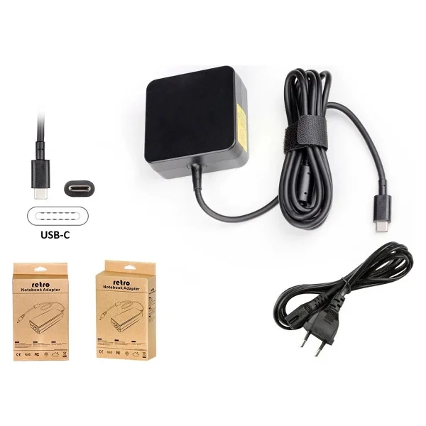 RETRO Acer, Asus, Dell, Lenovo 65W USB-C PD Adaptör RNA-IB15 - Görsel 3
