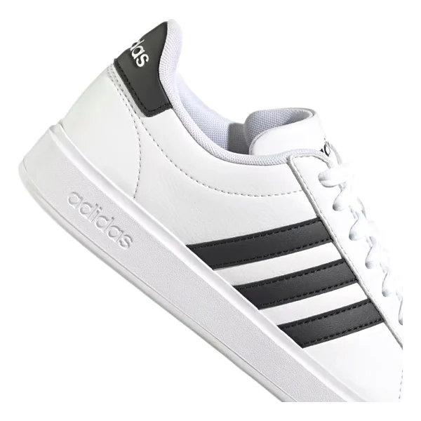 Adidas Grand Court 2.0 GW9214 Beyaz-Siyah Kadın Spor Ayakkabı - Görsel 8