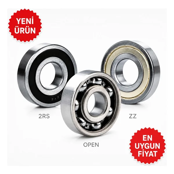 608 Rulman 10 Adet Oyuncak Rulmanı 3dyazıcı Rulmanı 608 Açık Rulman Toptan Rulman 608ZZ Rulman Adet Seçenekli Tda - Görsel 5