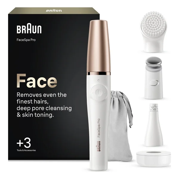 Braun FaceSpa Pro 911 Face 3 in 1 Yüz Epilatörü - Görsel 9