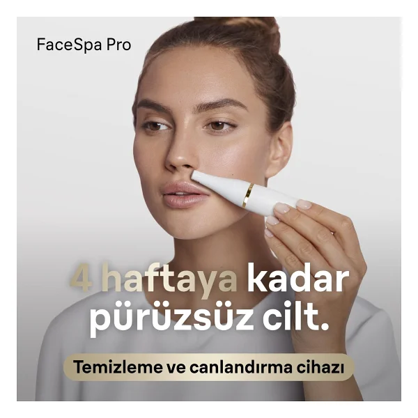 Braun FaceSpa Pro 911 Face 3 in 1 Yüz Epilatörü - Görsel 10