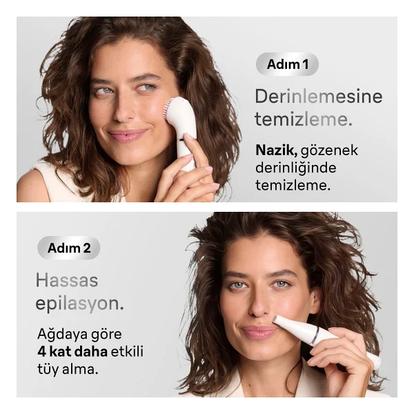 Braun FaceSpa 810 Yüz Epilatörü - Görsel 5