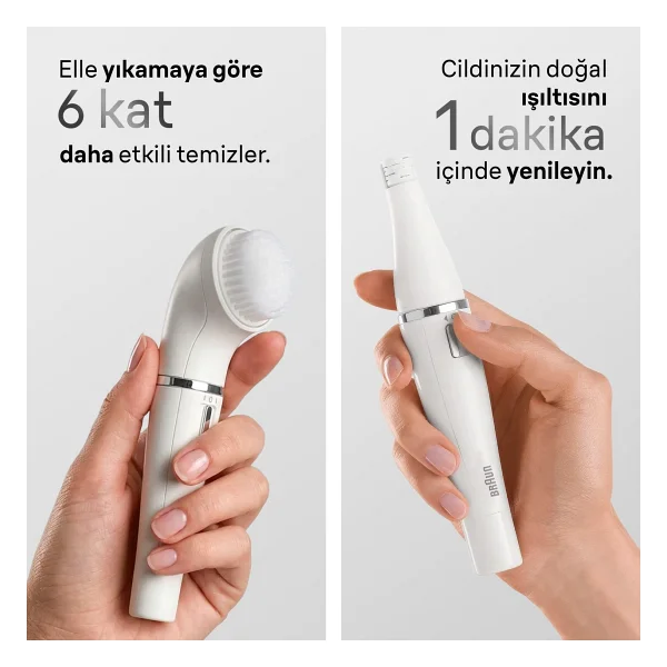 Braun FaceSpa 810 Yüz Epilatörü - Görsel 6