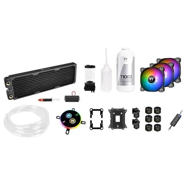 Thermaltake Pacific C360 Soft Tube CL-W253-CU12SW-A Custom İşlemci Sıvı Soğutucu - Görsel 6