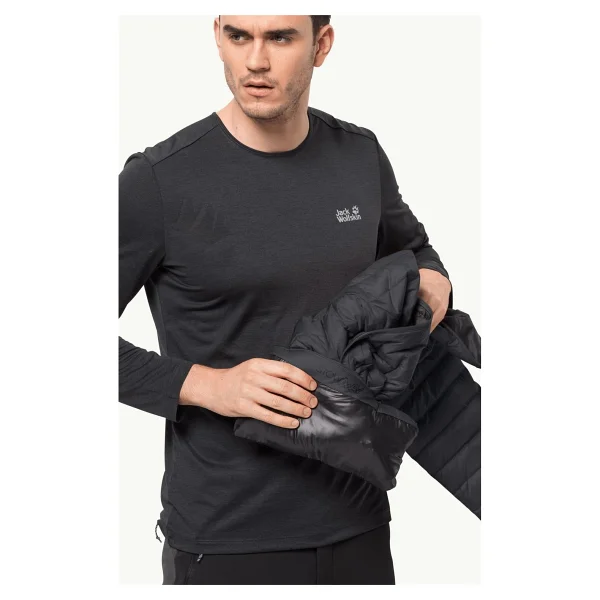 Jack Wolfskin Passamani Down 1207151-6350 Antrasit Erkek Şişme Mont - Görsel 6