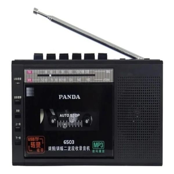 Panda 6503 25 W Kaset Çalar Çok Fonksiyonlu Portatif Radyo - Görsel 9