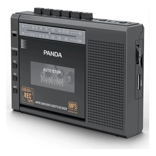 Panda 6503 25 W Kaset Çalar Çok Fonksiyonlu Portatif Radyo - Görsel 3