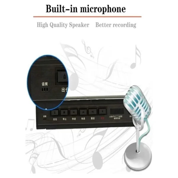 Panda 6503 25 W Kaset Çalar Çok Fonksiyonlu Portatif Radyo - Görsel 6