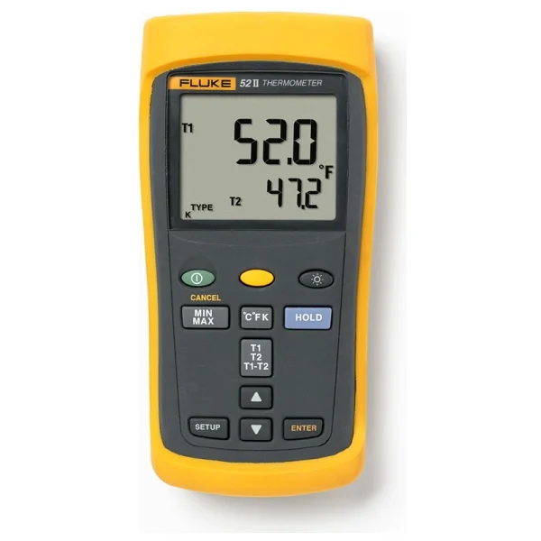 Fluke 51 II Tek Girişli Dijital Termometre - Görsel 2