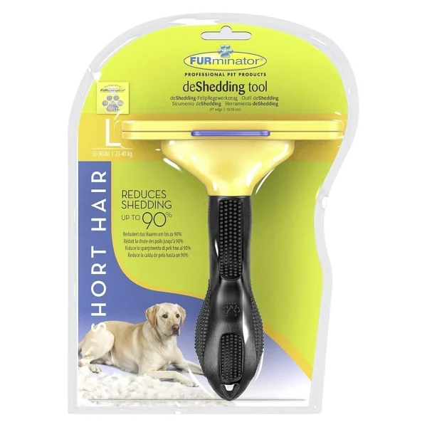 Furminator Short Hair Kısa Tüylü L Büyük Irk Köpek Tarağı - Görsel 9