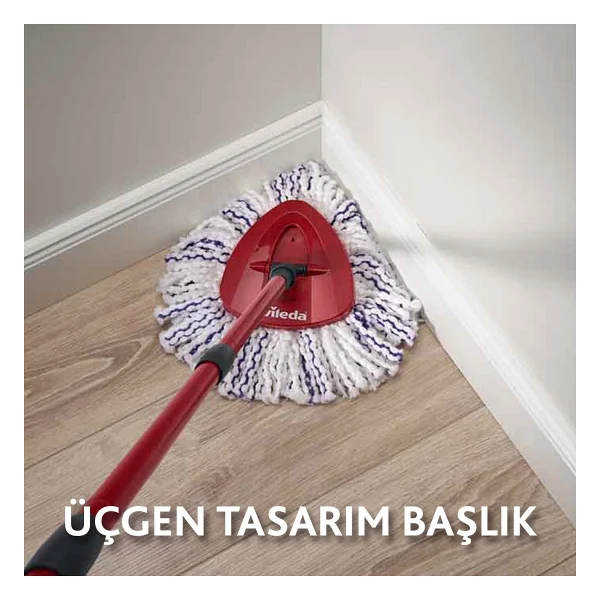 Vileda Turbo 3in1 Extra Pedli Yedek Paspas 4 Adet - Görsel 6