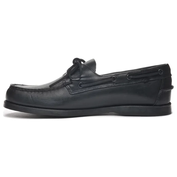 Sebago Docksides Portland 7000H00-924SE Siyah Erkek Loafer Ayakkabı - Görsel 3