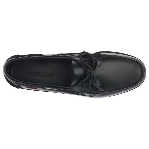 Sebago Docksides Portland 7000H00-924SE Siyah Erkek Loafer Ayakkabı - Görsel 4