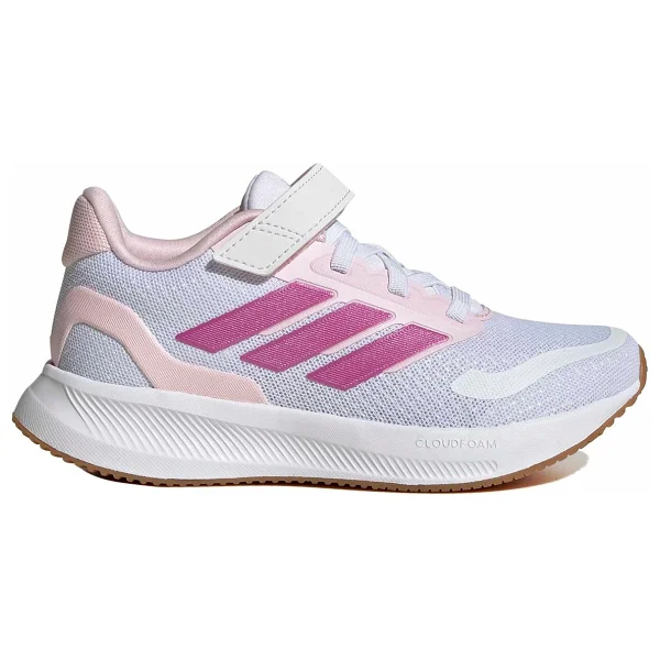 Adidas Runfalcon 5 EL JP9405 Beyaz-Pembe Çocuk Koşu Ayakkabısı - Görsel 9