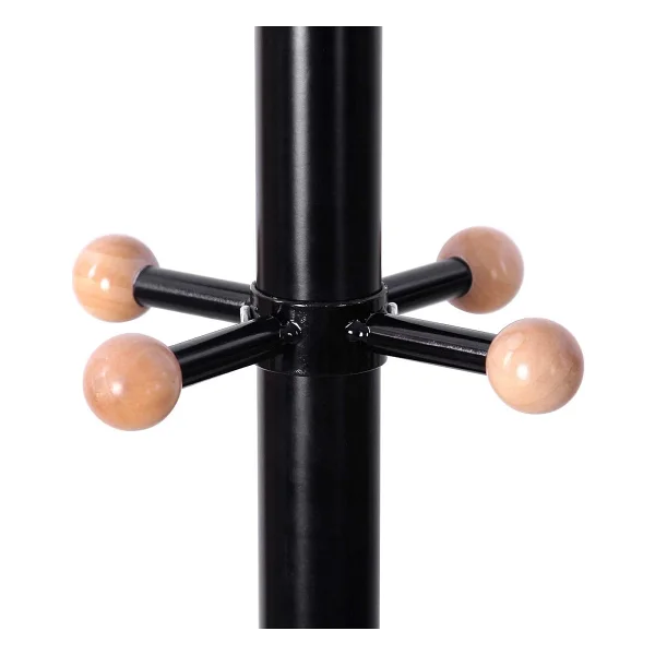 SONGMICS RCR17B Sağlam Metal Elbise Askısı, Portmanto, Yüksekliği Yaklaşık 176 cm Siyah - Görsel 7