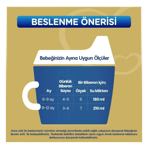 Bebelac Gold 2 Devam Sütü 800 gr - Görsel 10