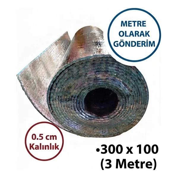 Markaflex Petek Kalorifer Arkası Yalıtım Levhası Radyatör Arkalığı Arkası Levha Ses Isı Yalıtım Malzemesi (Rulo ) - 3 Metre - Görsel 8