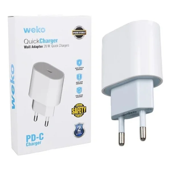 Weko WK-26524 20 W Hızlı Şarj Adaptörü - Görsel 4