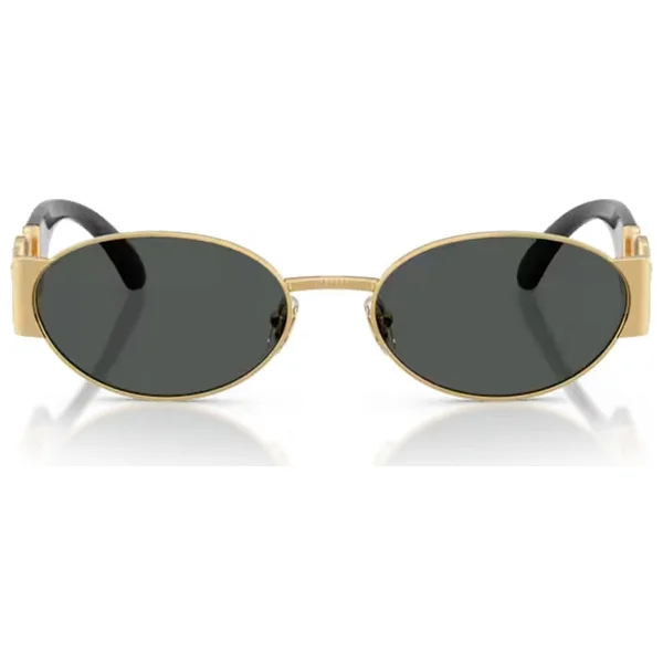 Versace VE2299 100287 Gold-Dark Grey Erkek Güneş Gözlüğü - Görsel 2
