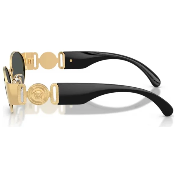 Versace VE2299 100287 Gold-Dark Grey Erkek Güneş Gözlüğü - Görsel 3