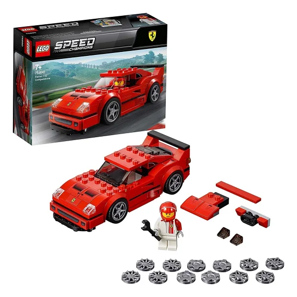Lego 75890 Speed Champions Ferrari F40 Competizione - Görsel 10