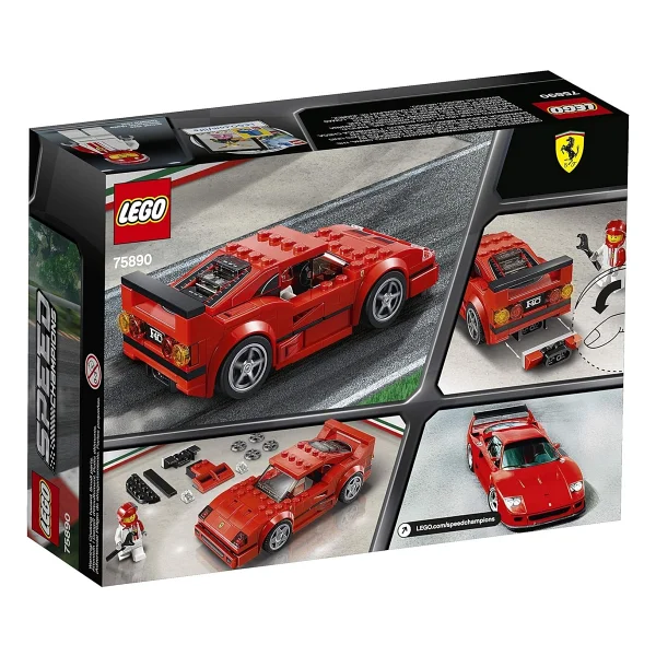 Lego 75890 Speed Champions Ferrari F40 Competizione - Görsel 7