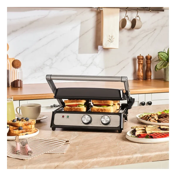 Emsan Press 2000 W Izgara ve Tost Makinesi - Görsel 2
