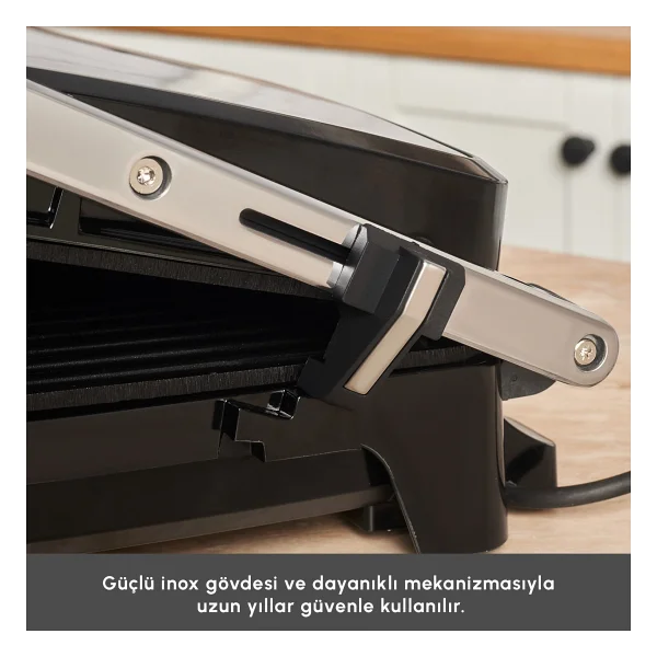 Emsan Press 2000 W Izgara ve Tost Makinesi - Görsel 4