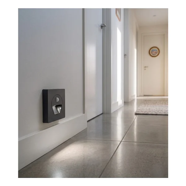 Cata CT-5170 1 W Siyah Kasa Sensörlü Beyaz Işık LED Armatür - Görsel 3