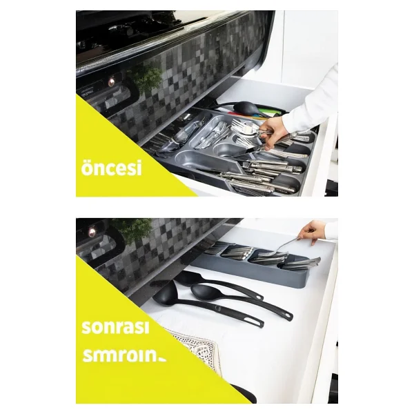 Decobella 5 Bölmeli Çekmece Kaşıklık - Görsel 2