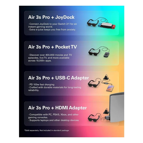 TCL RayNeo Air 3S Pro Artırılmış Gerçeklik Gözlüğü - Görsel 9
