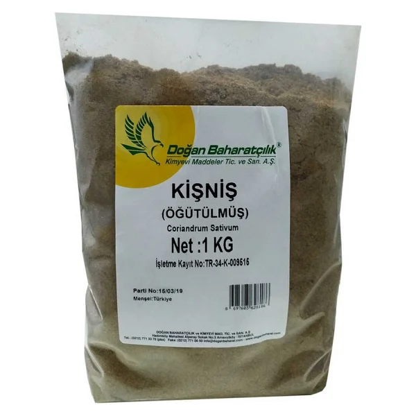 Kişniş Doğal Öğütülmüş 1000 Gr Paket - Görsel 4