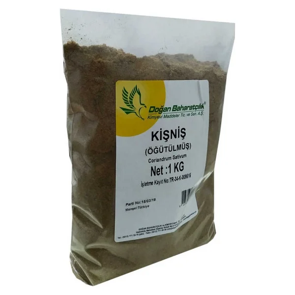 Kişniş Doğal Öğütülmüş 1000 Gr Paket - Görsel 3