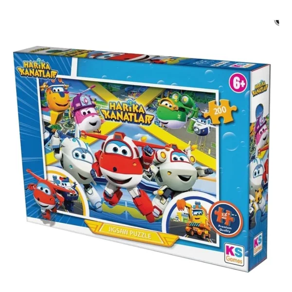 KS Games Harika Kanatlar 200 Parça Puzzle HK113 - Görsel 3