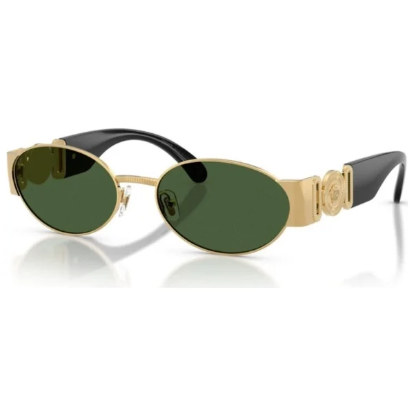 Versace VE2299 100271 Gold-Dark Green Erkek Güneş Gözlüğü - Görsel 2