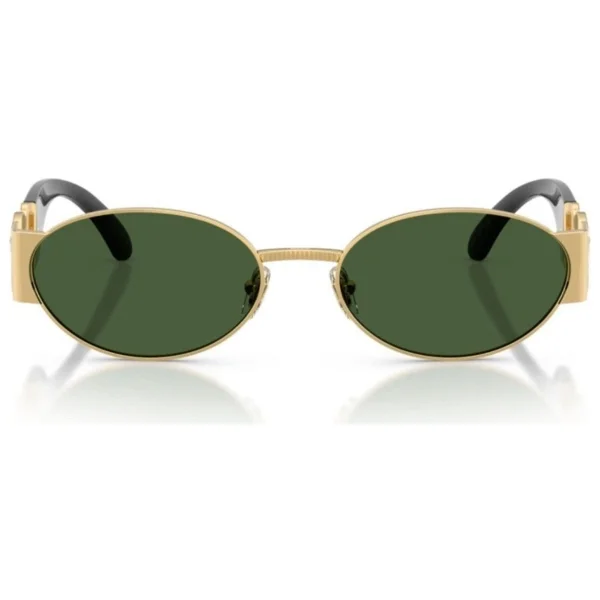 Versace VE2299 100271 Gold-Dark Green Erkek Güneş Gözlüğü - Görsel 3