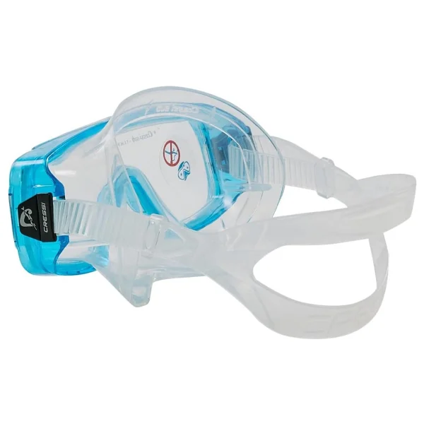 Cressi Sirena Maske Ve Mexico Şnorkel Set Blue-Clear - Görsel 4