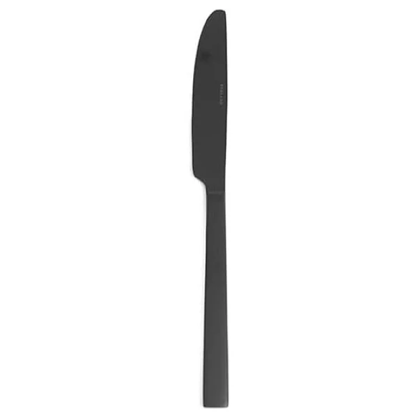 Porland Quantum Mat Siyah Tatlı Bıçağı 19 cm 6 adet - Görsel 8