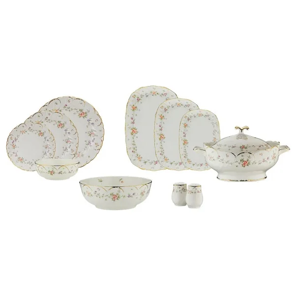 Evaliza Queen's Garden 60 Parça 12 Kişilik Yemek Takımı - Görsel 4