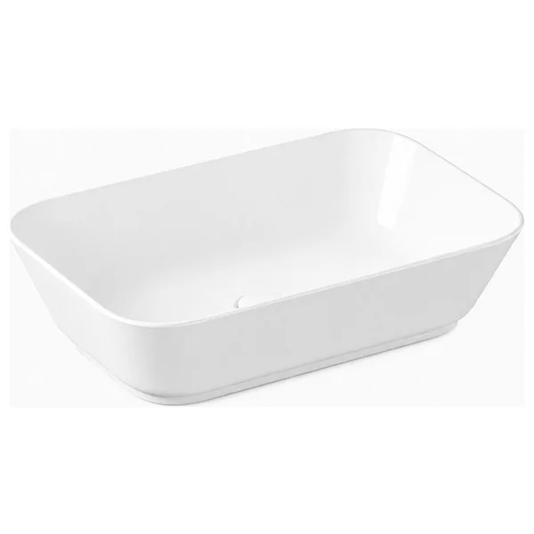 VitrA Geo Dikdörtgen 60x39 cm Armatür Deliksiz Çanak Lavabo - Görsel 4