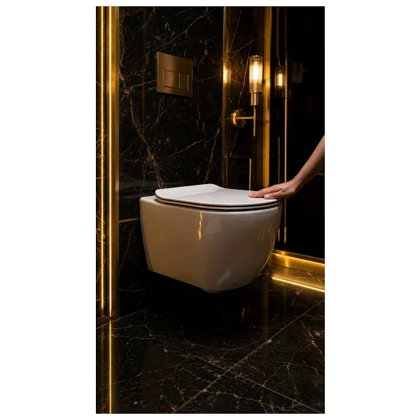 Ideal Standard Idealmood T4665 Yavaş Kapanan Kapaklı Asma Klozet - Görsel 2
